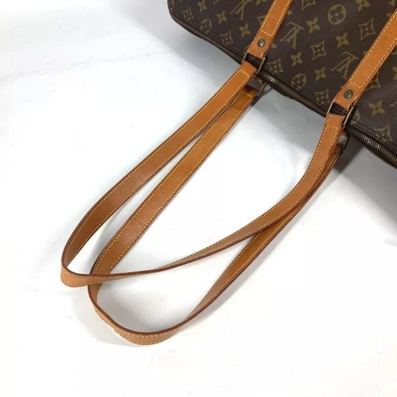 LOUIS VUITTON M51116 Monogram Flannery 50 Bag Tote Bag Shoulder Bag Brown - Picture 11 of 15